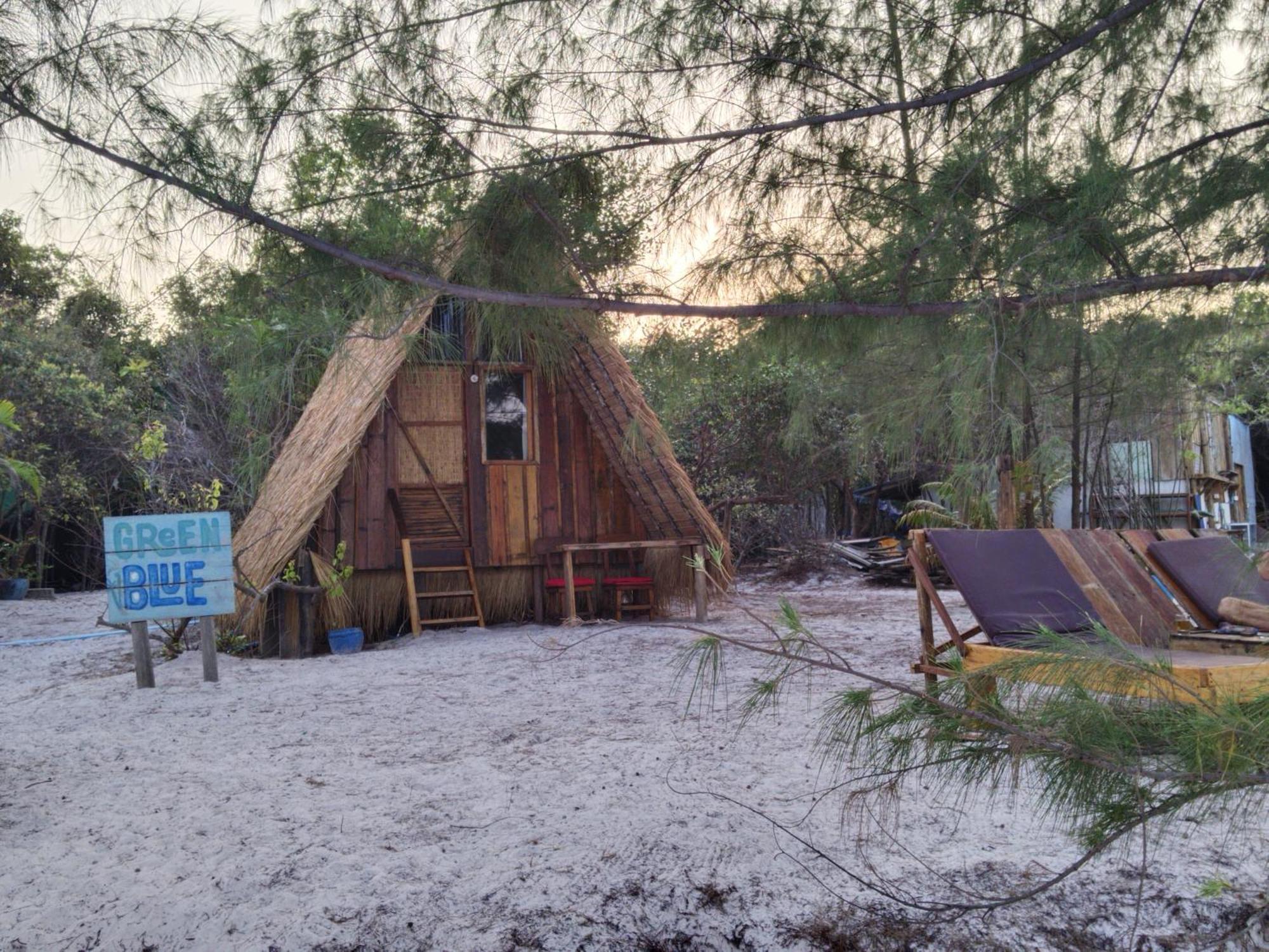 Green Blue Beach Hostel Koh Rong Sanloem Εξωτερικό φωτογραφία